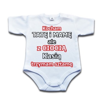 Bodziak z ciocią TWOJE IMIĘ trzymam sztamę - 98 kr