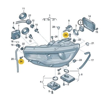 OE VAG ВИНТ AUDI A6 13-