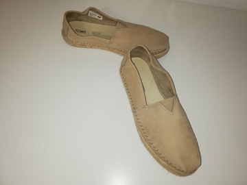 Skórzane buty Toms. Stan idealny. Rozmiar 40.