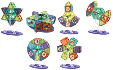 МАГНИТНЫЕ БЛОКИ ДЛЯ ШАРОВ 110 штук размера XXL