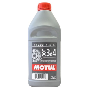 MOTUL DOT 3 & 4 ТОРМОЗНАЯ ЖИДКОСТЬ - ТОРМОЗНАЯ ЖИДКОСТЬ - 1Л
