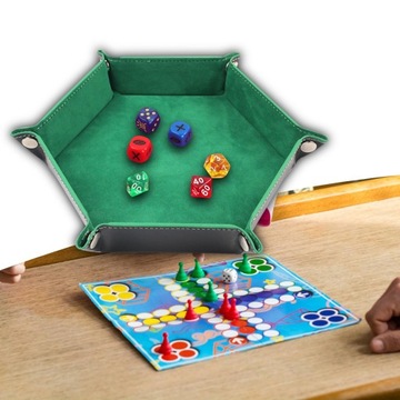 Лоток для кубиков Складной лоток для хранения кубиков Зеленый