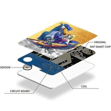 11 штук маленьких карточек amiibo для Legend Of Zelda