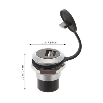 АВТОМОБИЛЬНЫЙ АДАПТЕР USB20 ПЕРЕХОДНЫЙ, 3 ШТ.