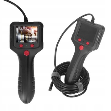 KAMERA ENDOSKOPOWA INSPEKCYJNA 5M 8mm 2,4''LCD FHD