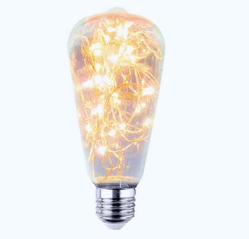 Żarówka Dekoracyjna LED FUTURA ST64 E27 Żółta