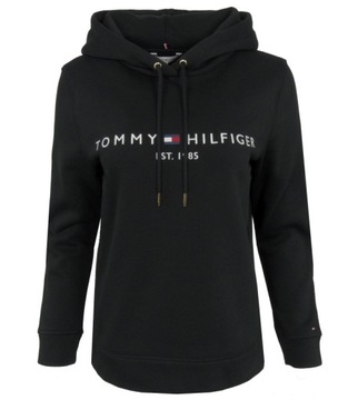 TOMMY HILFIGER bluza damska, czarna, XXS