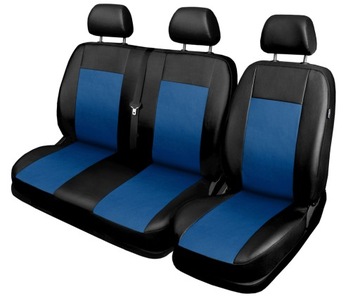 POKROWCE Z EKOSKÓRY 2+1 do Mercedes Vito W638 W639