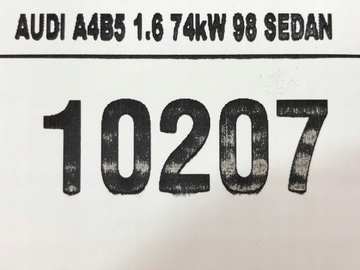 AUDI A4 B5 SVĚTLO STOP TŘETÍ SEDAN 1998