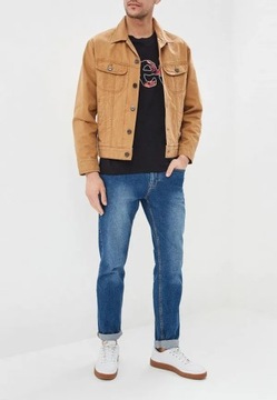 LEE RIDER JACKET MĘSKA KURTKA JEANSOWA JEANS TAN L89ZLU85 XL