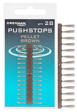 Drennan Stopery Pushstop BRĄZOWY 28szt