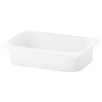 POJEMNIK BIAŁY PUDEŁKO 42x30x10cm IKEA TROFAST