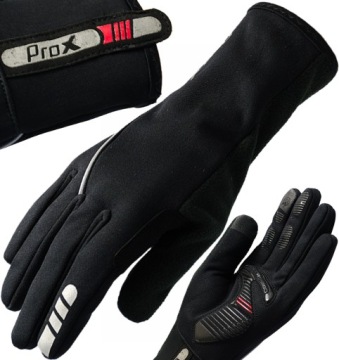 Rękawiczki rowerowe ZIMOWE SOFTSHELL COMFORT M