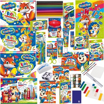 WYPRAWKA SZKOLNA BAMBINO DO SZKOŁY 52 EL + GRATIS
