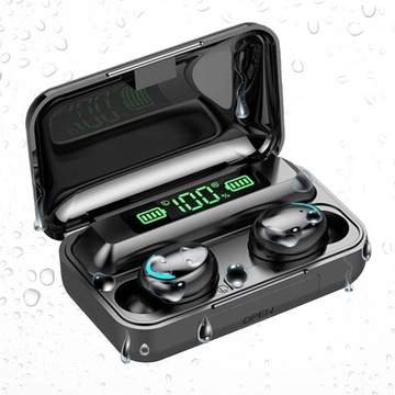 БЕСПРОВОДНЫЕ НАУШНИКИ-ВКЛАДЫШИ BLUETOOTH С МИКРОФОНОМ POWERBANK, 4 цвета