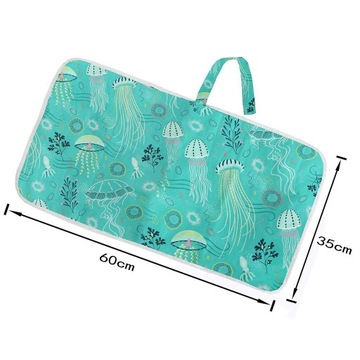 Diaper Changing Pad Portable Baby Diaper Green