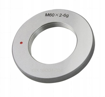 SPRAWDZIAN PIERŚCIENIOWY MSRk - M62 x 1,5 - 6g + KALIBRACJA (ENG/GER)