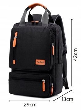 Plecak miejski na laptopa vintage UNI 15,6 '' I188
