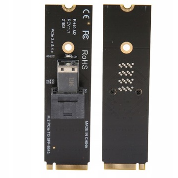 Адаптер M.2 PCIE 4.0 — SFF8643 U2 Адаптер M.2