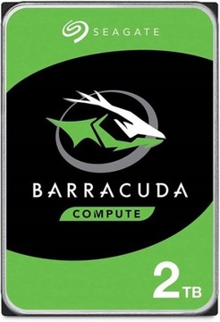 Жесткий диск SEAGATE BarraCuda емкостью 2 ТБ ST2000DM008