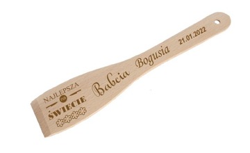 Łopatka drewniana prezent dzień Babci Dziadka