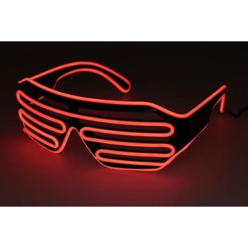 очки со светодиодными жалюзи для вечеринок