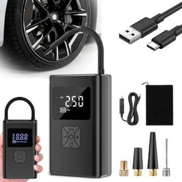 Elektrická Vzduchová Pumpa 150 Psi Turbo Pro Rychlé Nafukování