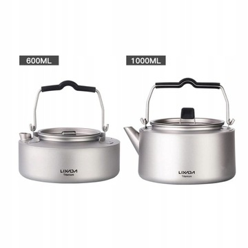 Чайник из чистого титана 600 мл.