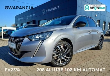 Peugeot 208 II Hatchback 1.2 PureTech 102KM 2023 Peugeot 208 221 Allure Pack 102 KM AUTOMAT I wl. GWARANCJA FV23