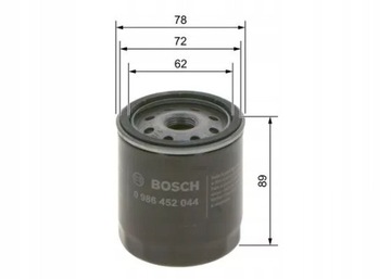 BOSCH 0 986 452 044 FILTR OLEJE