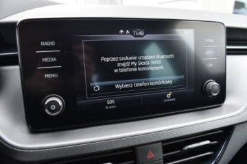 Skoda Scala Hatchback 1.0 TSI 110KM 2023 Skoda Scala SalonPL 1.0TSI 110KM Ambition Comfort Czujniki Smartlink Boler, zdjęcie 19