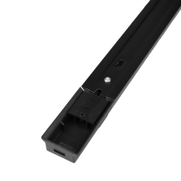 Шина освещения, светодиодная шина, 1,5м, ЧЕРНАЯ, однофазная