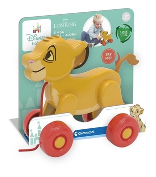 Zabawka do ciągnięcia Clementoni Simba na kółkach