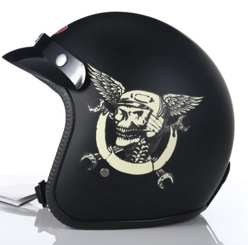 2023 New Arrival Motorcycle Helmet Dot Approved Retro Motorcycle Capacete U