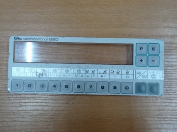 Panel z przyciskami efka 820 do maszyny do szycia