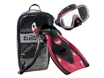 НАБОР TUSA VISIO SET МАСКА ДЛЯ НОРКИ И ЛАСТ СУМКА L 40-46