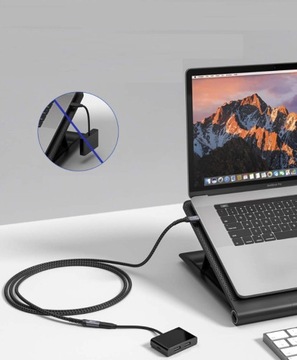 Удлинительный кабель USB-C 3.2 Thunderbolt до 10 Гбит/с PD до 100 Вт 4K при 60 Гц 1 м