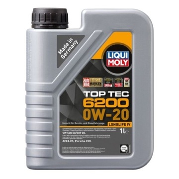 LIQUI MOLY OLEJ LIQUI MOLY 0W20 1L TOP TEC 6200 /