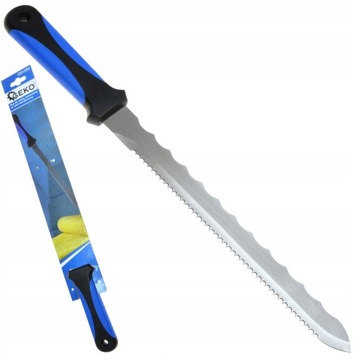 GEKO NÓŻ DO CIĘCIA WEŁNY STYROPIANU MINERALNEJ ZE STALI NIERDZEWNEJ 410mm