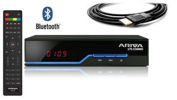 Tuner Dekoder satelitarny TV DVB-T2 SAT Ferguson Ariva 175 Combo HEVC