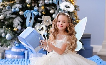 Крылья Ангела Фея Бабочка Маскировка эльфа + Жезл + Ореол