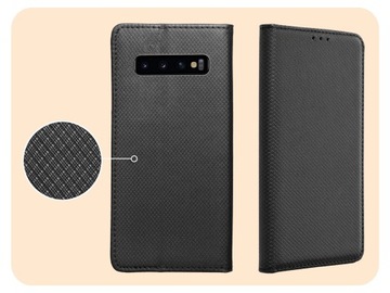 ФЛИП-ЧЕХОЛ ДЛЯ SAMSUNG GALAXY S10 ЧЕРНЫЙ МАГНИТНЫЙ ЗАКРЫВАЮЩИЙСЯ ЧЕХОЛ