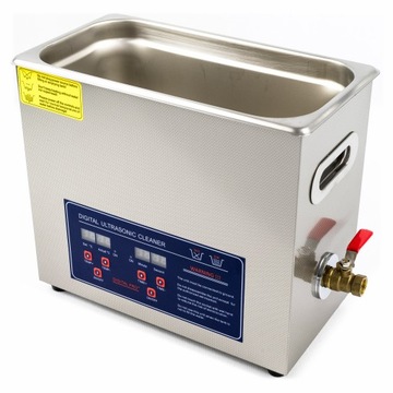 УЛЬТРАЗВУКОВАЯ ОЧИСТИТЕЛЬНАЯ ВАННА 6Л 430ВТ + КОРЗИНА