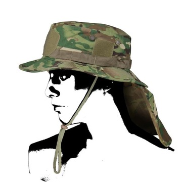 KAPELUSZ Wojskowy US BOONIE Regulacja MultiCam