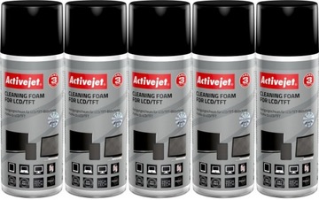 Pianka do czyszczenia matryc LCD/TFT Activejet AOC-105 400ml x5