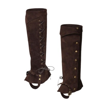 Nakładki na buty piratów. Nakładki na buty piratów. Buty brązowe