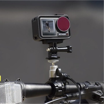 Набор из 3-х поляризационных фильтров CPL + UV + серый ND16 для DJI Osmo Action 4