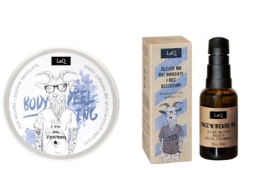 LAQ KOZIOŁ ZESTAW PEELING 200ml + OLEJEK 30ml