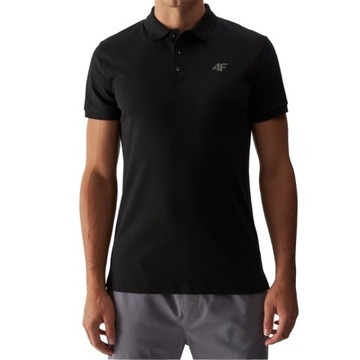 Men's Men's T -Fish Вышитый логотип 4F Sports T -Frish ежедневно