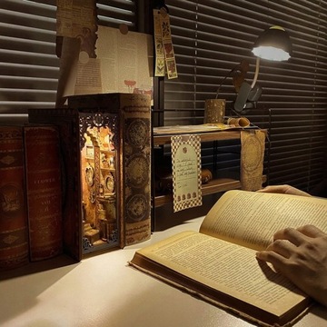 Деревянные подставки для книг 3D-пазлы